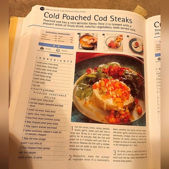 1000 Low Fat, Salt, Sugar, Cholesterol Cookbook - Picture 7 of 16